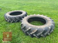 PAIR OF TAURUS 16.9R34 TRACTOR TYRES - 3