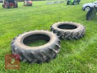 PAIR OF TAURUS 16.9R34 TRACTOR TYRES - 5