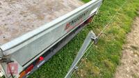 NUGENT 16' TWIN AXLE FLATBED TRAILER - 4