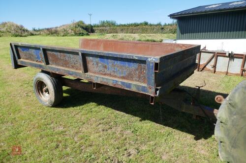 SINGLE AXLE TIPPING TRAILER