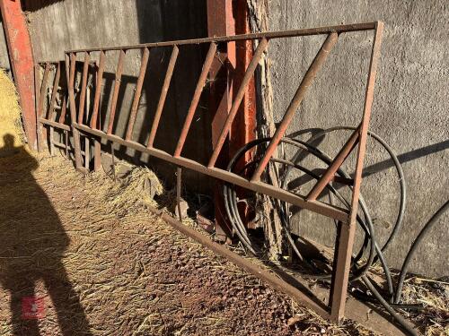 2 CATTLE FEED BARRIERS