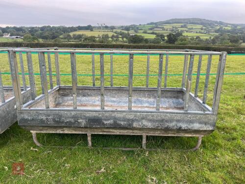 BATEMAN 2.5M X 1.4M GALVANISED FEEDER