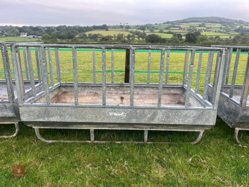 BATEMAN 2.5M X 1.4M GALVANISED FEEDER