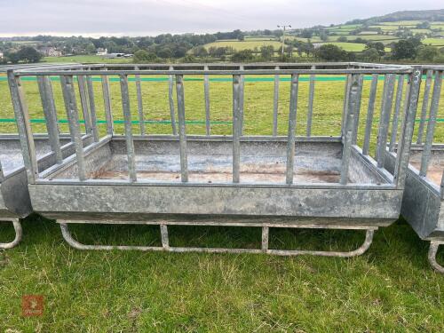 BATEMAN 2.5M X 1.4M GALVANISED FEEDER