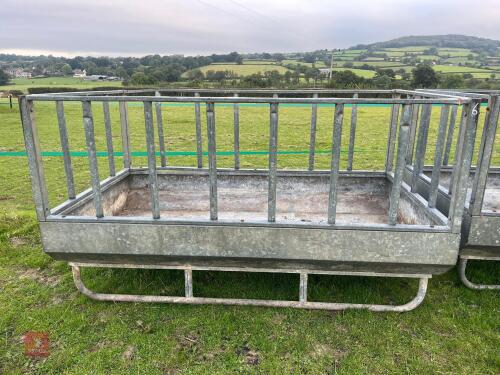 BATEMAN 2.5M X 1.4M GALVANISED FEEDER