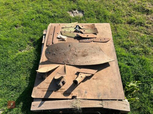 PALLET OF DOWDESWELL PLOUGH SPARES
