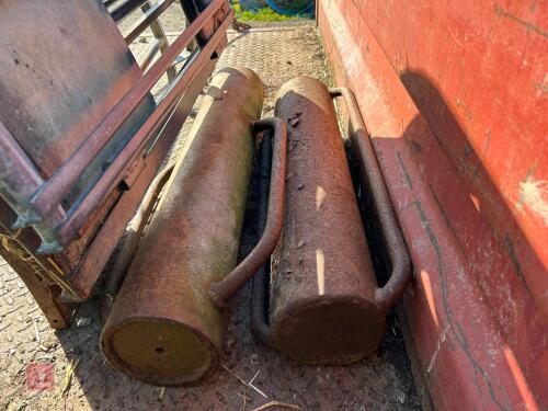 2 X 6'' HAND POST BANGERS