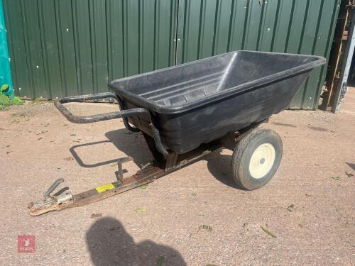 TOWABLE TIPPING BARROW