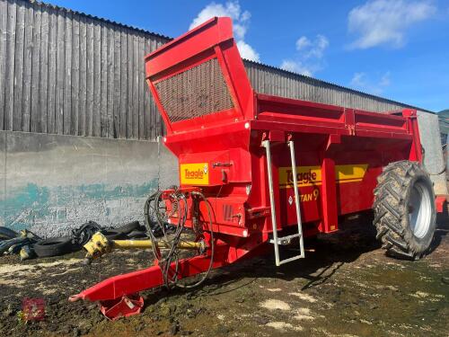 2022 TEAGLE TITAN 9 FYM SPREADER