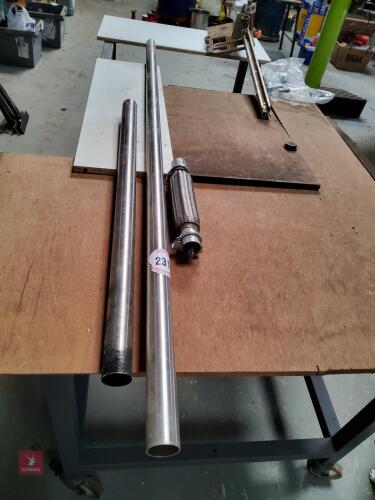 STAINLESS STEEL EXHAUST PIPE TUBES (231)
