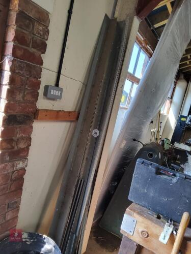 QTY OF ALUMINIUM ANGLE IRON ETC (288)