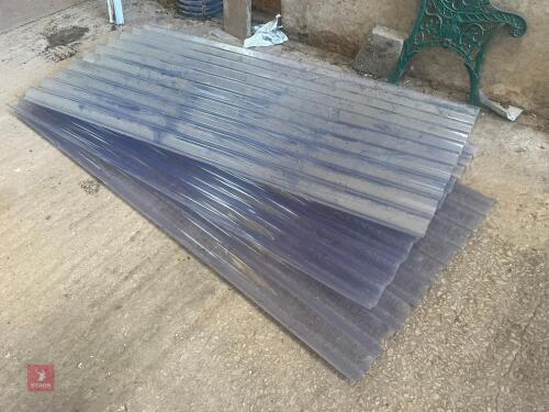 3 CORRUGATED SKY LIGHTS