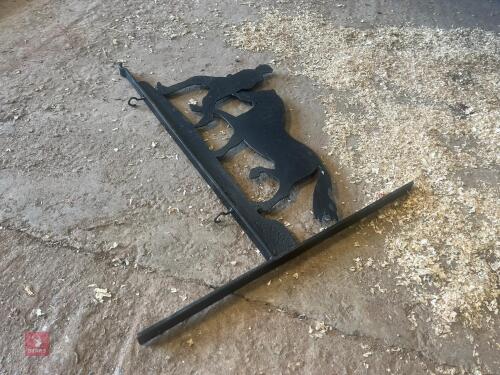 WELSH PONY METAL WALL MOUNT