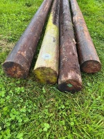 4 TELEGRAPH POLES - 2