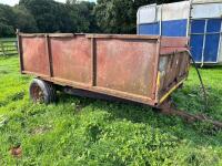 3M X 1.8M SINGLE AXLE TIPPING TRAILER - 4