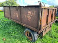 3M X 1.8M SINGLE AXLE TIPPING TRAILER - 7