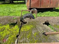 16' X 7' SINGLE AXLE BALE TRAILER - 6