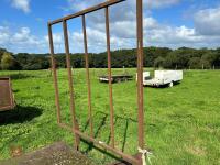 16' X 7' SINGLE AXLE BALE TRAILER - 8