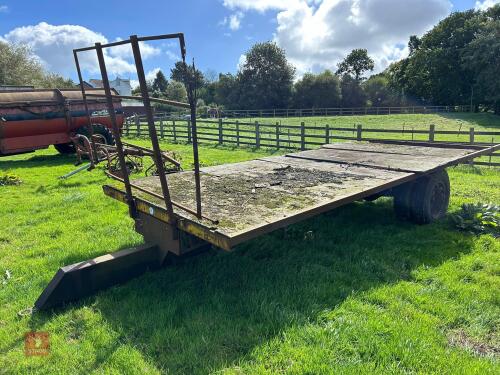 20' X 7'10'' SINGLE AXLE BALE TRAILER