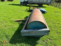 8' BALLAST ROLLER IN 9' FRAME - 7