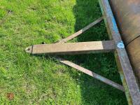 8' BALLAST ROLLER IN 9' FRAME - 8
