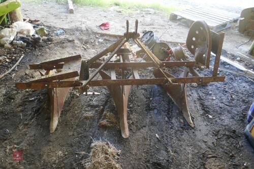 ANTIQUE 3 ROW POTATO RIDGER