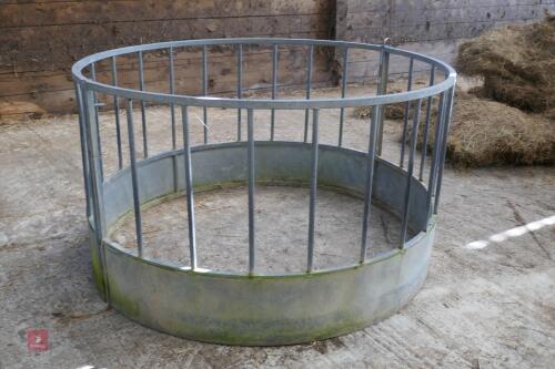 GALVANISED SHEEP ROUND FEEDER