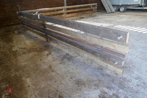 APPROX 15' HOMEMADE SHEEP BARRIER