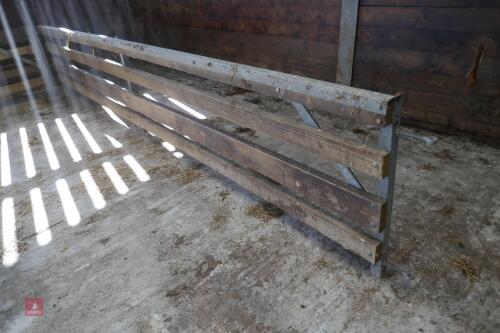 APPROX 15' HOMEMADE SHEEP BARRIER