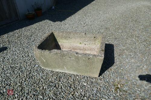 CONCRETE TROUGH