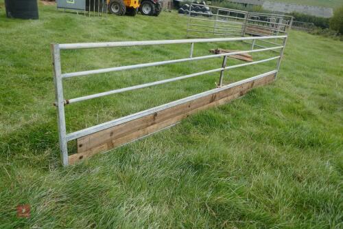 IAE 15' GALVANISED SHEEP BARRIER