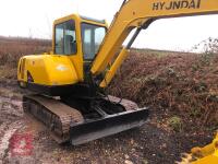 HYUNDAI R55/7 TRACKED DIGGER - 4
