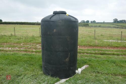 BLACK PLASTIC JUICE TANK