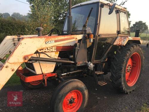 CASE 1394 2WD TRACTOR C/W LOADER