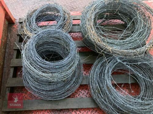 USED HT BARBED WIRE