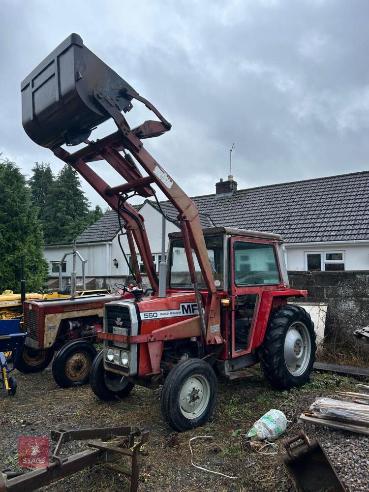 MASSEY FERGUSON 550 2WD TRACTOR