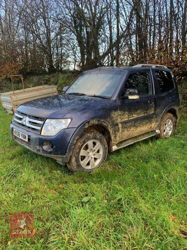 2008 MITSUBISHI SWB SHOGUN (S/R)