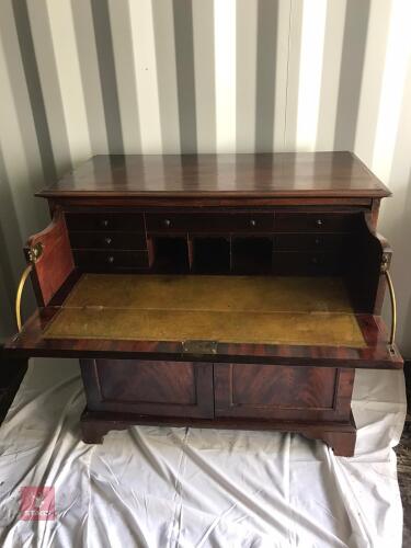 DESK CUPBOARD (MAHOGANY)