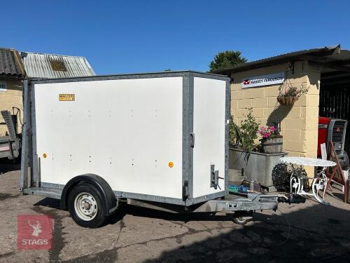 IFOR WILLIAMS BV84 BOX TRAILER