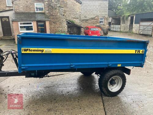 2022 FLEMING TR4 TIPPING TRAILER