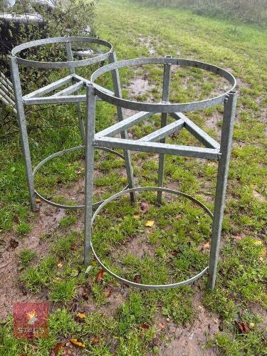 2 CATTLE LICK STANDS
