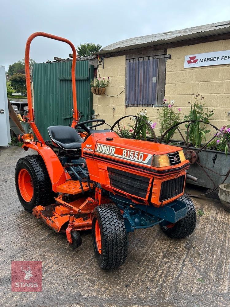 KUBOTA B1550 COMPACT 4WD TRACTOR
