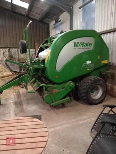 MCHALE F5500 ROUND BALER