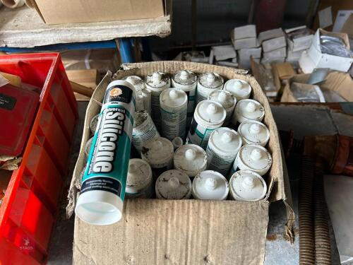 24 TUBES OF UNIVERSAL SILICONE