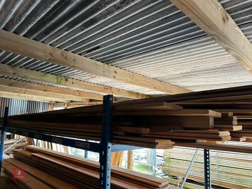 LRG QTY OF MIXED CEDAR TIMBER
