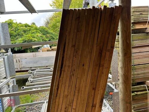 16 X 2.4M X 4'' X 2'' CEDAR LENGTHS