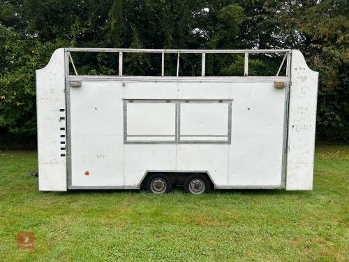 16' X 7'6'' CATERING TRAILER