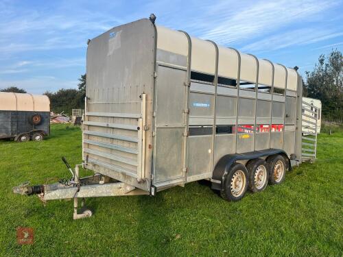 IFOR WILLIAMS 14' TRI-AXLE TRAILER
