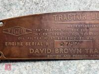 1941 DAVID BROWN VAK1 TRACTOR - 21