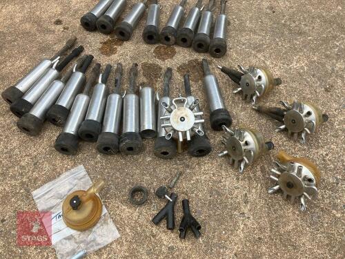ALFA LAVAL MILK CLUSTERS & LINER SHELLS
